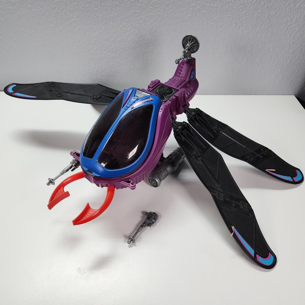 Vintage Masters of the Universe MOTU Fright Fighter 100% Complete 1 Wing broken